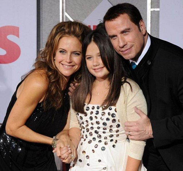 John Travolta et sa fille Ella