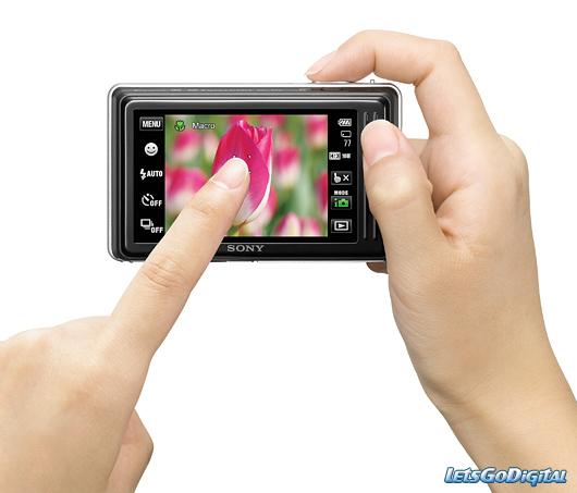 Touchscreen camera