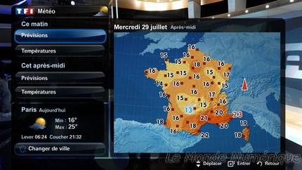 Samsung InternetATTV WIDGETS-METEO-CARTE-OSD Samsung renouvelle son Internet@TV et développe Samsung Apps