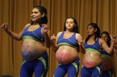 Fête des Mères: concours de danse pour femmes enceintes