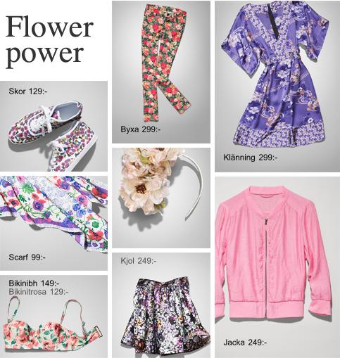 Aperçu de la collection printemps été 2010 H h&m flower power 1