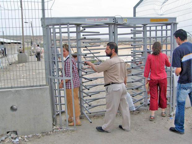 Tourniquet du check point de Ramallah
