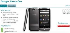 vodafone-nexus one Vodafone UK annonce le Nexus One