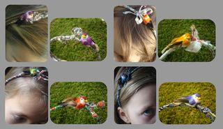 Nini la duchesse, création de mobile musical extra-ordinaire Nin serre tete 1