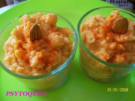 crémeux de poix-chiche aux crevettes crémeux de poix-chiche aux crevettes