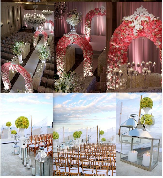 ceremoniemariage3 Décorations de cérémonie de mariage : comment mettre en valeur l’allée principale?