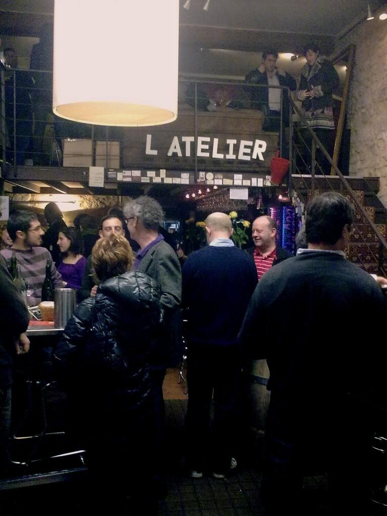La soirée à L'atelier