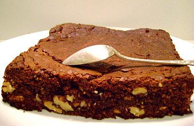 Brownie aux Noix et à la Poudre d’Amandes Brownie à la Poudre d'Amandes