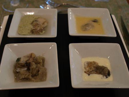 Déclinaisons thermiques autour de l'huître, ou deux chefs à votre service 024