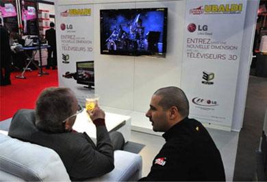 Démonstrations TV 3D dans les boutiques Ubaldi