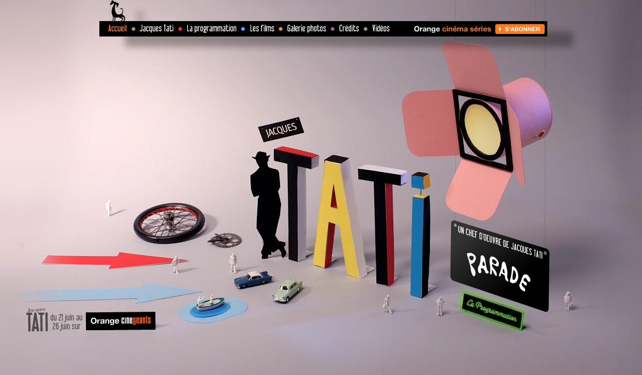 Jacques Tati sur Orange