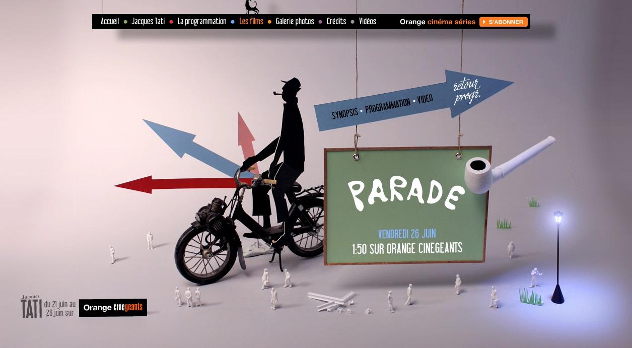 Jacques Tati sur Orange