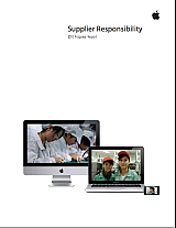 Apple - Rapport RSE fournisseurs - Suppliers CSR Report - cover PDF Apple - Rapport RSE fournisseurs - Suppliers CSR Report - cover PDF