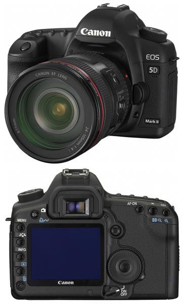 Le firmware 2.0.3 disponible pour le Canon EOS 5D Mark II