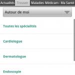 TendanceSante-trouver-2 Tendance Santé, une application utile en cas de petit souci