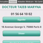 TendanceSante-trouver-4 Tendance Santé, une application utile en cas de petit souci