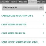 TendanceSante-medicaments Tendance Santé, une application utile en cas de petit souci