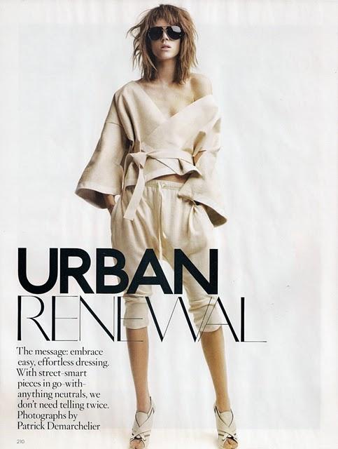 Freja Beha Erichsen par Patrick Demarchelier pour le nouveau Vogue UK