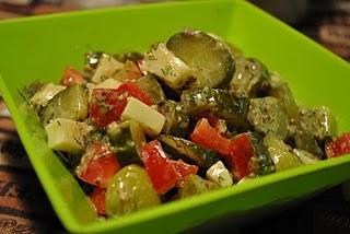 Salade de cornichons