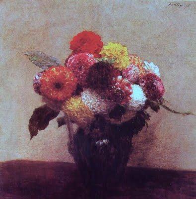 Henri Fantin-Latour, Dites-le avec des fleurs Henri Fantin-Latour, Dites-le avec des fleurs