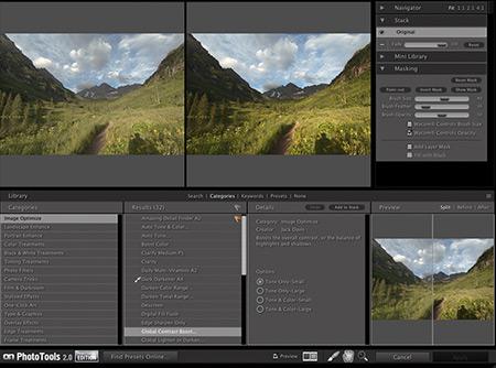 Plug-ins gratuits OnOne software pour Photoshop