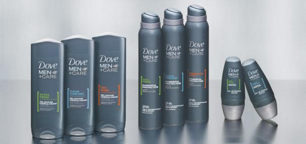 GAMME8PDTSDOVE Une nouvelle équipe pour mettre les hommes en beauté !