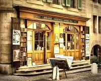 La librairie du Café au lait, à Bari, chez Gianrico Carofiglio