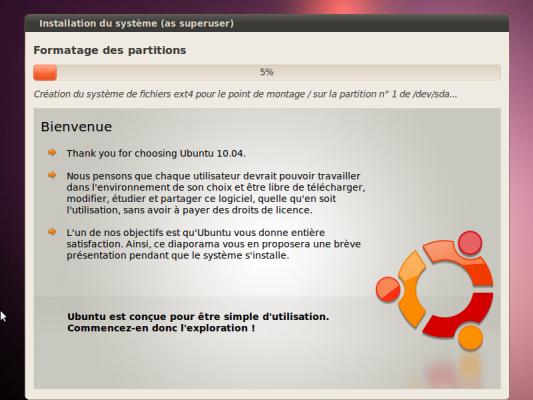 Ubuntu Lucid Lynx 10.04 Beta 1 – Captures d’écran