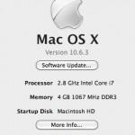 La Maj 10.6.3 bientôt dans vos Mac