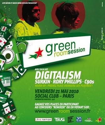 concours : GREEN ROOM SESSION