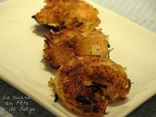 Crevettes Croustillantes à la Noix de Coco Crevettes Croustillantes à la Noix de Coco