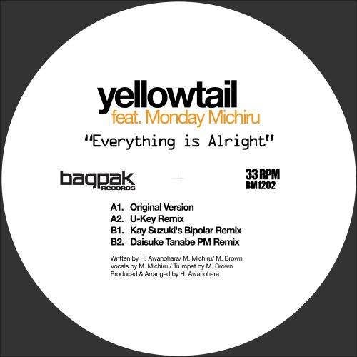BM1202-vinyl-1500 IKI RIP : Yellowtail feat Monday Michiru – Everything is alright (Daisuke Tanabe rmx)