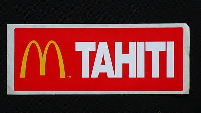 COLLECTOR : le sticker MAcdo TAHITI!!!! COLLECTOR : le sticker MAcdo TAHITI!!!!