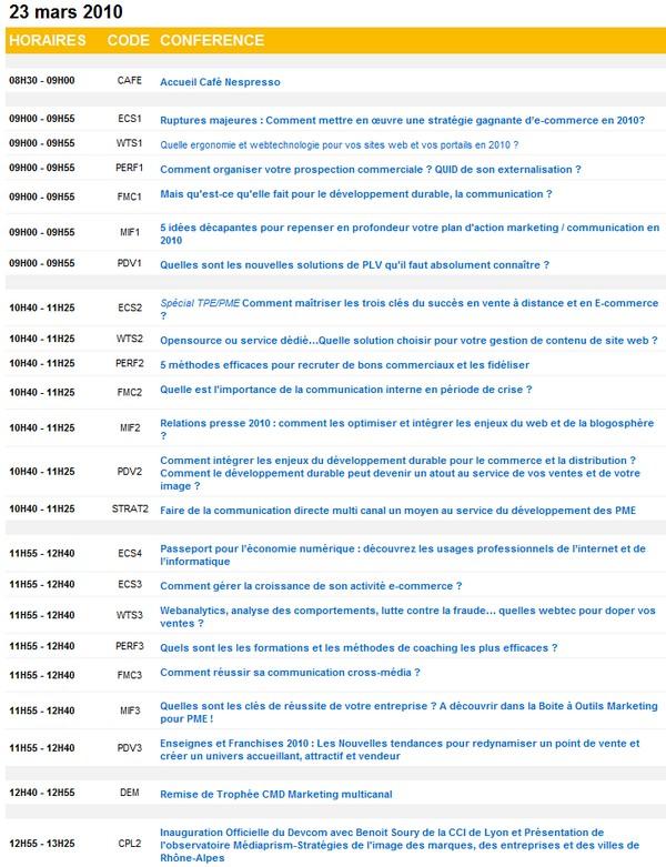 Rendez-vous sur les DEVcom de Lyon et de Nice ? conférences devcom
