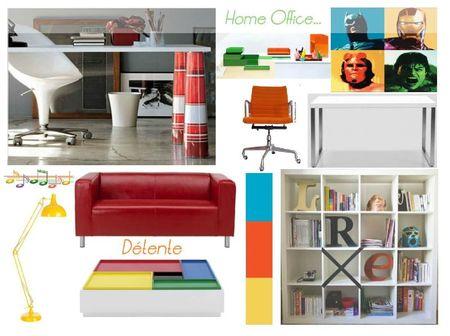 Béton ciré - Matières Marius Aurenti planche ambiance bureau