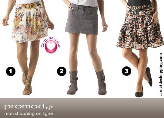 tendance trendi fleuri chez Promod