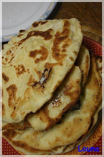 naan aux fromage