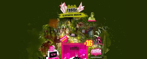 castleMag Les 9 meilleurs Magazines d’art visuel en ligne !