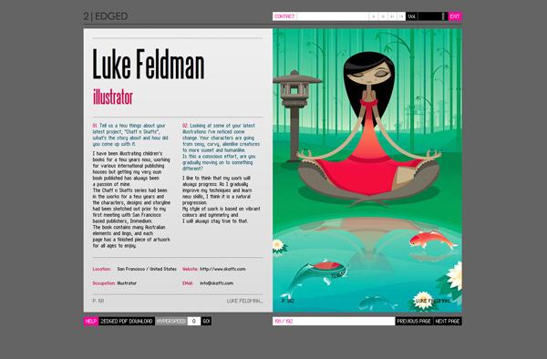 2Edged-2 Les 9 meilleurs Magazines d’art visuel en ligne !