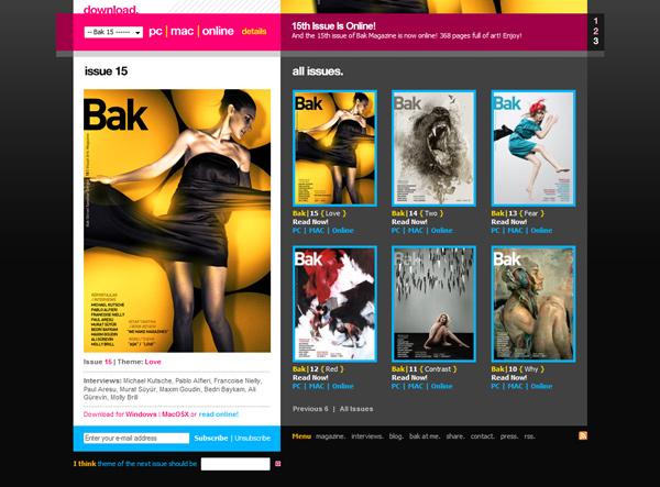 BAK Les 9 meilleurs Magazines d’art visuel en ligne !