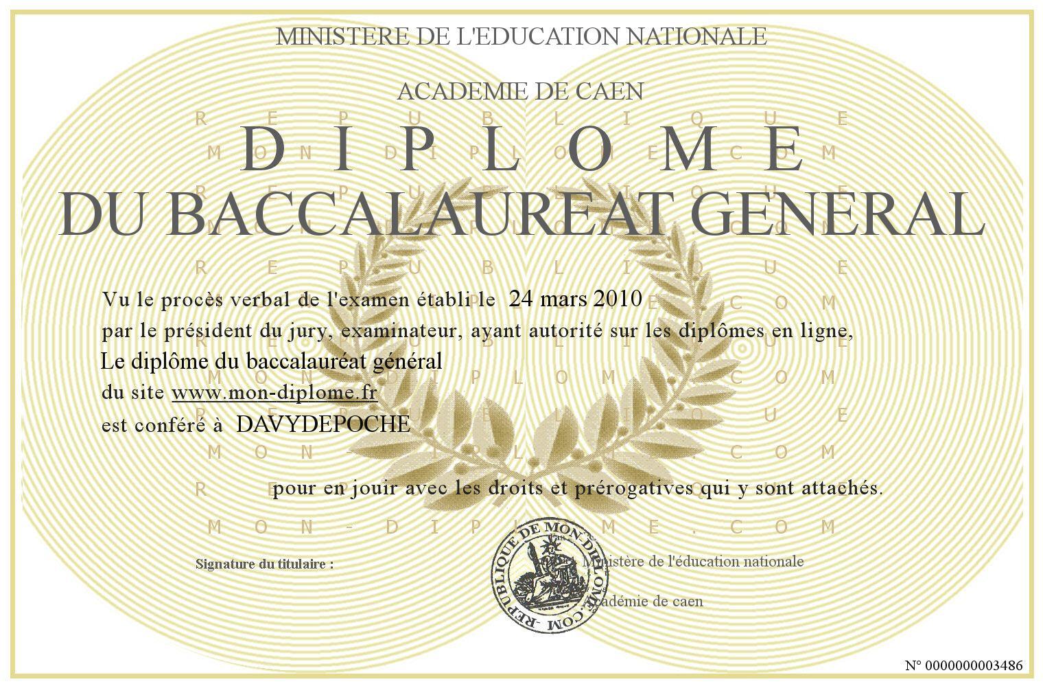 Mon diplôme.fr: Parce que certains méritent bien un diplôme...