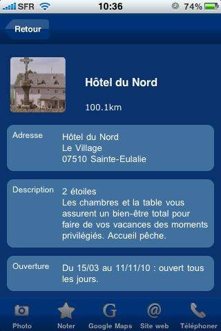 Application iPhone : l'exemple de Rhône-Alpes