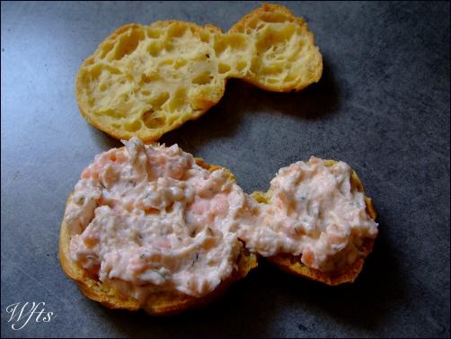 - LES POISSONS-CHOUX pour Pâques, MOUSSE AUX DEUX SAUMONS -