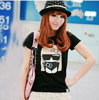 Le tee-shirt Hello Kitty X Plasticgod X Lady Gaga