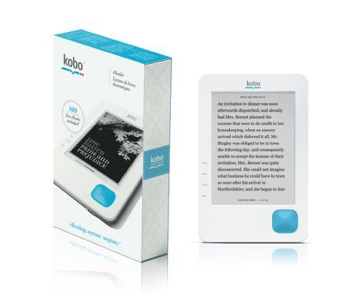 Kobo eReader : un logiciel indépendant et un reader à 149$