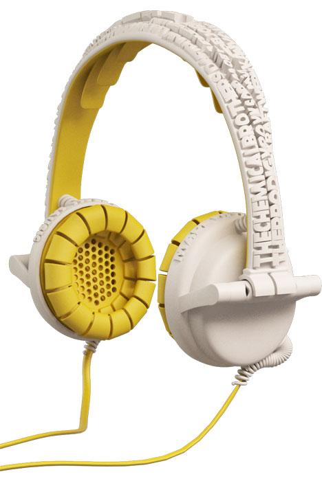 street headphones - brian garret schuur - jaune