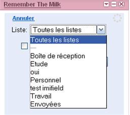 Remember The Milk améliore ses Gadgets et Widgets Remember The Milk améliore ses Gadgets et Widgets