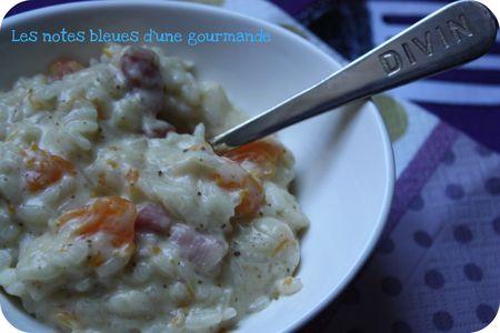Risotto au potiron et lardons plus que bon ! IMG_4019_