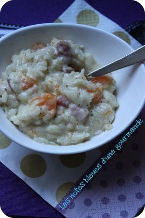 Risotto au potiron et lardons plus que bon ! IMG_4020_