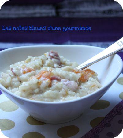 Risotto au potiron et lardons plus que bon ! IMG_4015_